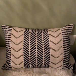Beaded pillow
